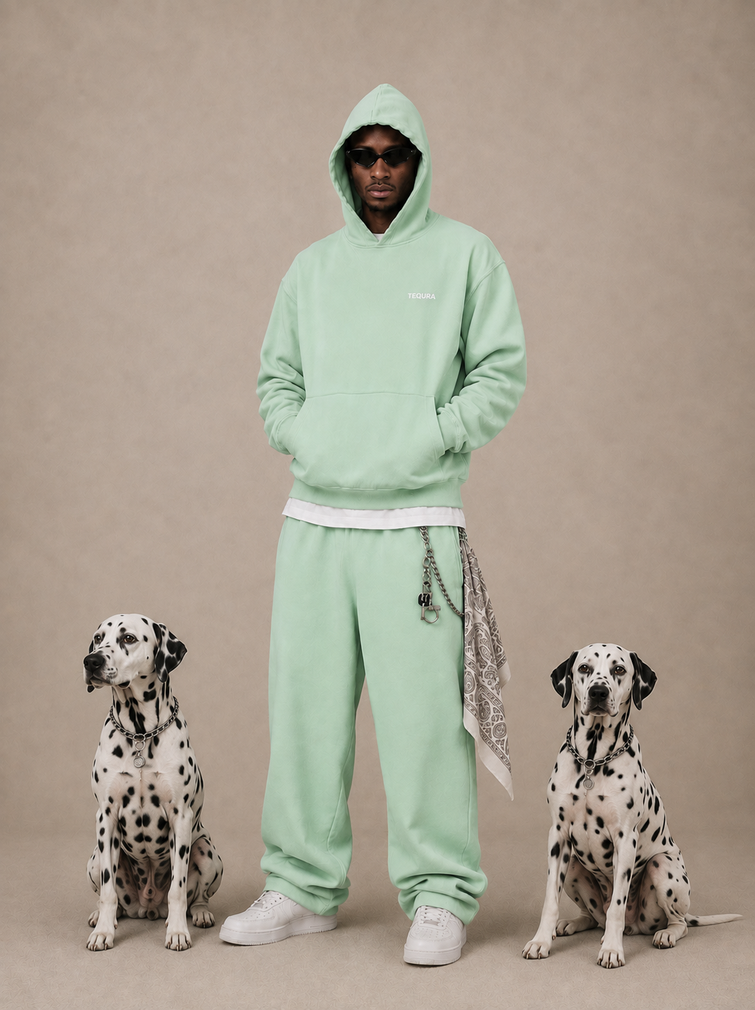 TQ MINT BASIC HOODIE