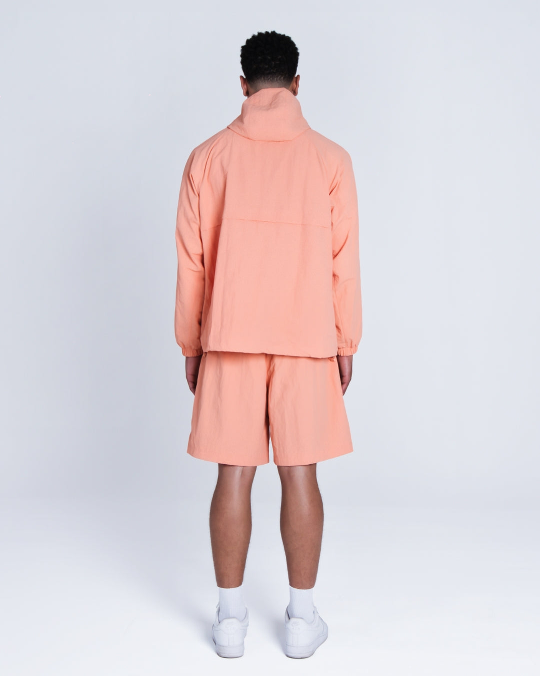 PEACH FUZZY TRACKJACKET