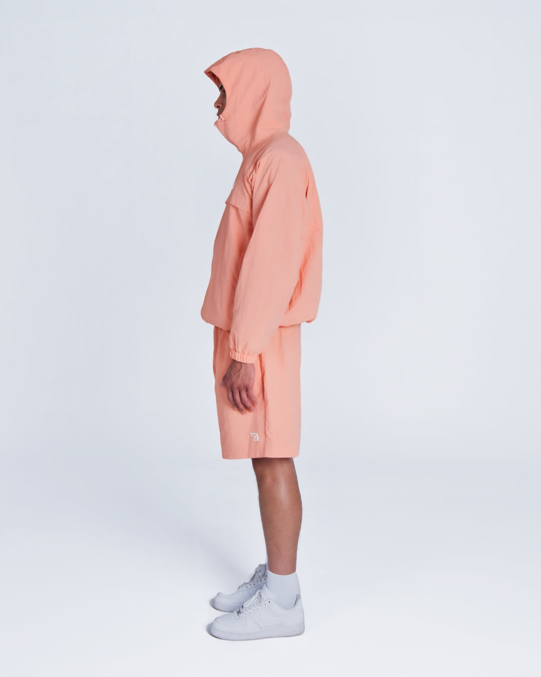 PEACH FUZZY TRACKJACKET